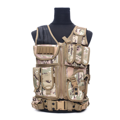 600D Camouflage Hunting Tactical Vest Breathable Army Combat Vest
