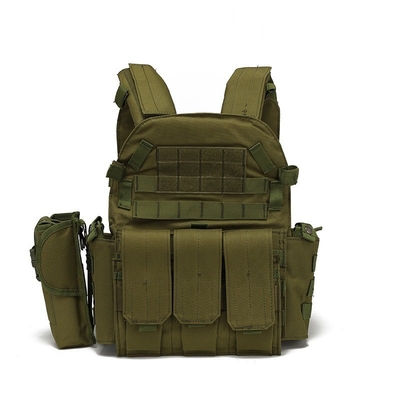 600D MOLLE Tactical Vest Camouflage Nylon Multi Functional 1.1kg