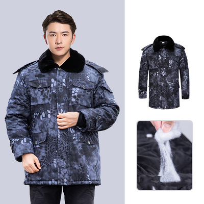 165-190 Cold Proof Camo Winter Jacket Removable Liner Waterproof Jacket