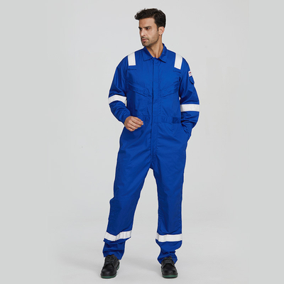 Flame Retardant Coverall Workwear Coverall Working Uniform Full Cotton Customizable