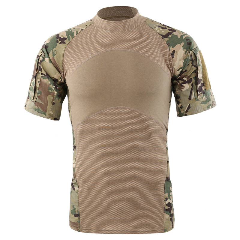 Outdoor Camouflage Frogwear Military Tactical Shirts 65% Polyester Frog Combat Uniform